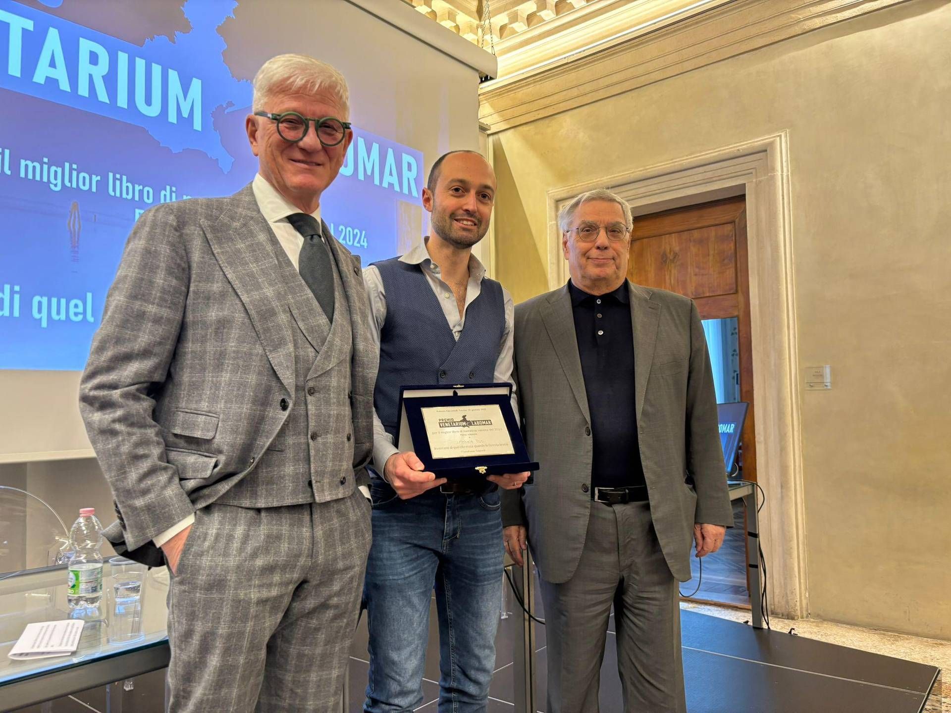 Michele Ruol wins first edition Venetarium Labomar Award