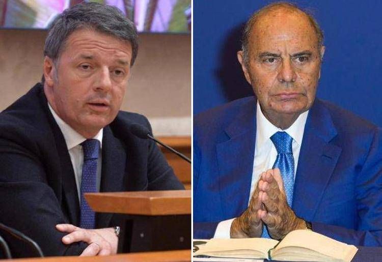 Matteo Renzi e Bruno Vespa