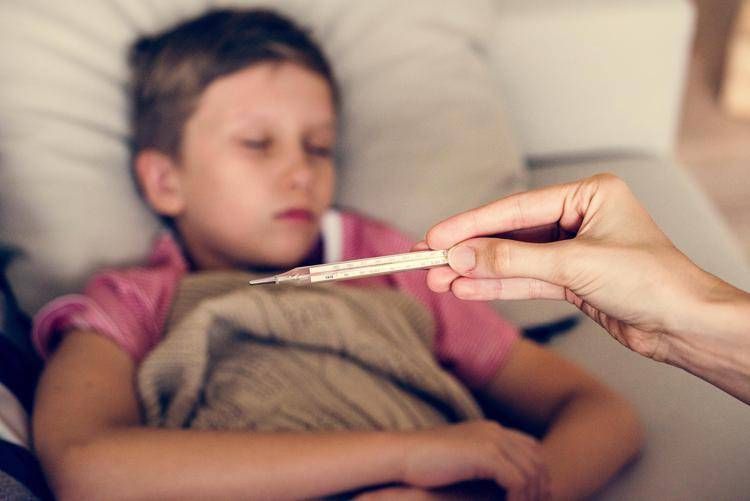 Un bambino con l'influenza - (Foto 123RF)