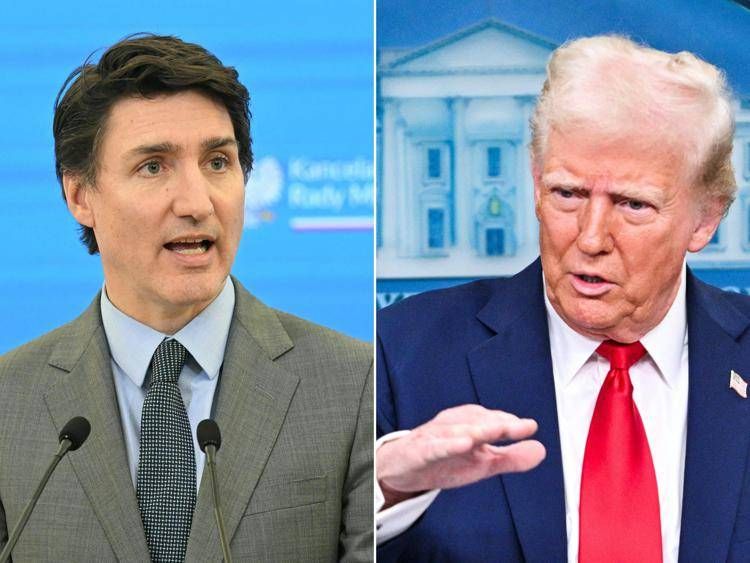 Trudeau e Trump