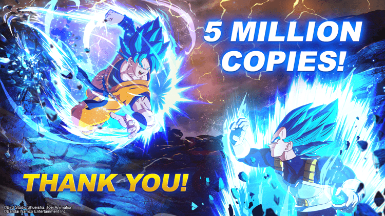 DRAGON BALL: Sparking! ZERO supera 5 milioni di copie vendute