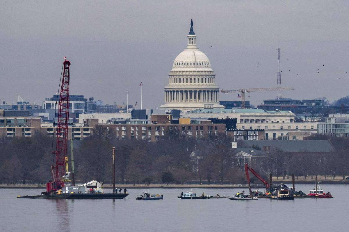 Incidente aereo Washington, recuperati tutti i 67 corpi delle vittime