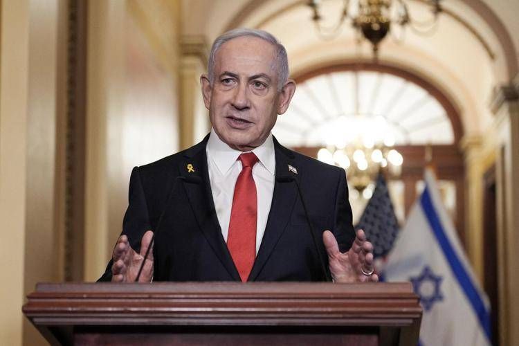 Il premier israeliano Benjamin Netanyahu - Afp