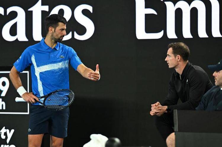 Novak Djokovic e Andy Murray - Fotogramma