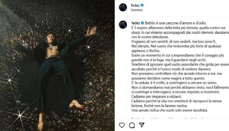 Sanremo, Fedez spiega 'Battito': 