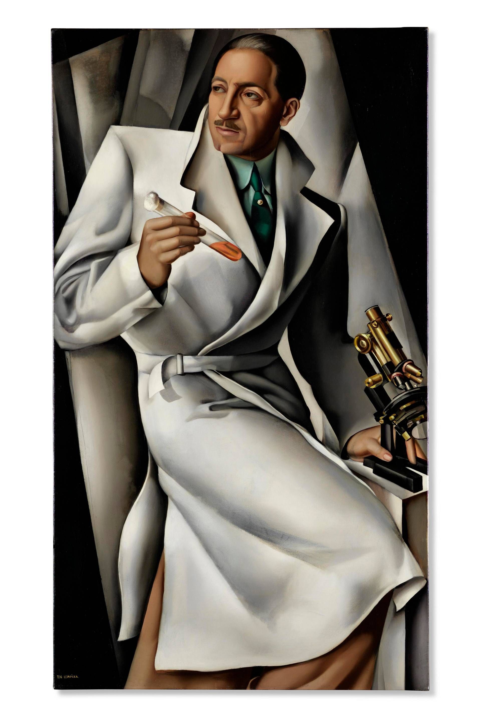 Tamara de Lempickka, at auction the portrait of his patron