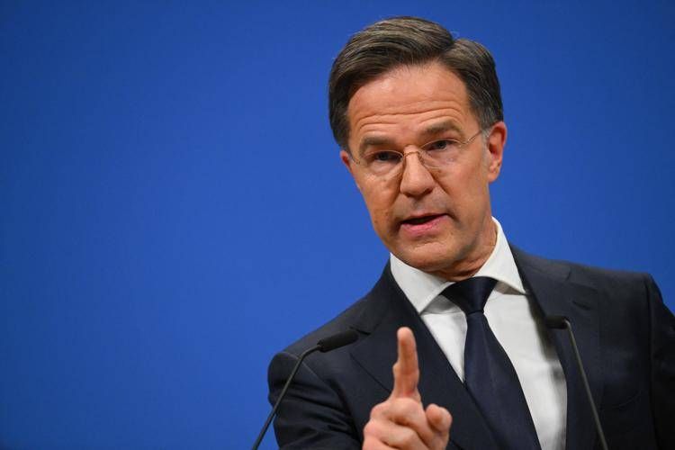 Il segretario generale della Nato Mark Rutte (Afp)