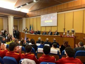 Aurigemma (Reg. Lazio): "Insieme a due squadre premiamo i valori importanti dello sport"