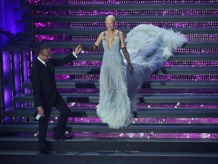 Bianca Balti a Sanremo 2025 - Fotogramma /Ipa