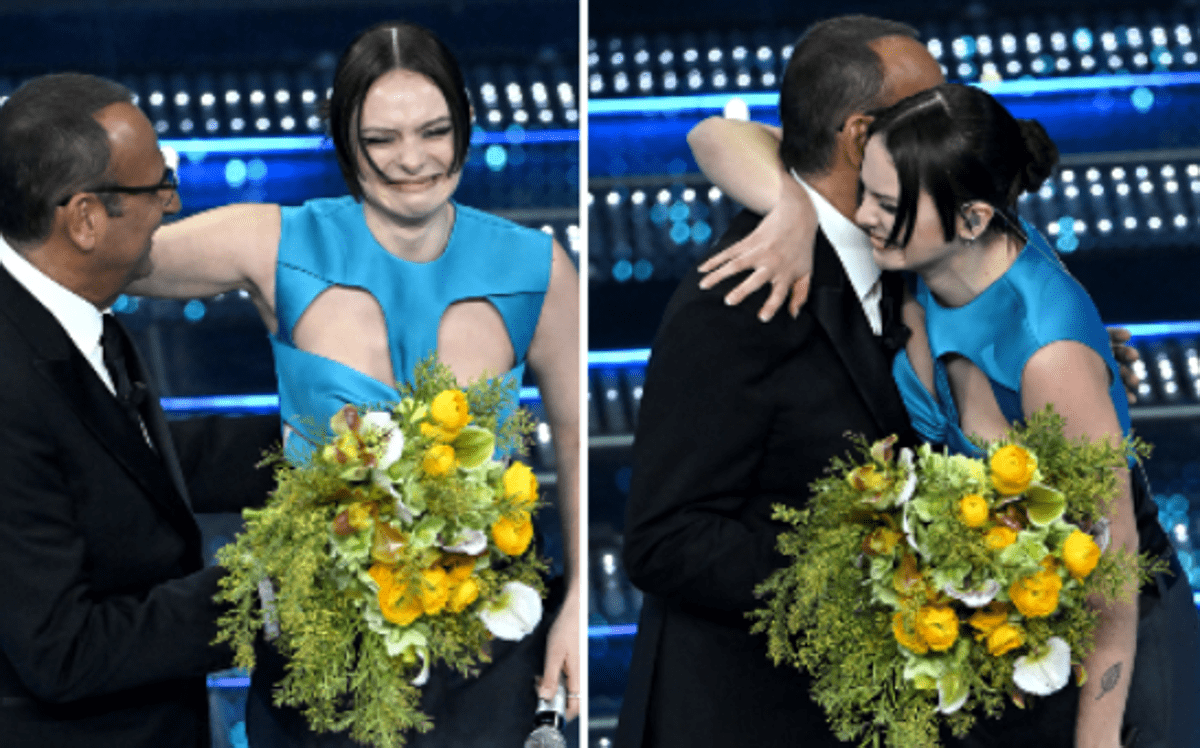 Sanremo 2025, Francesca Michielin in lacrime dopo l'esibizione: 