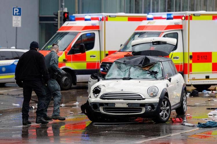 Auto contro folla a Monaco - (Afp)