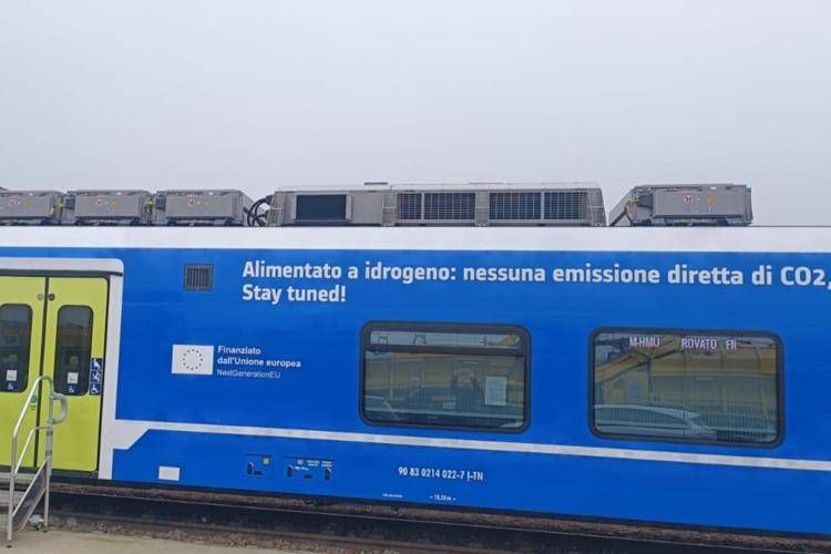 In corso nel sito di Rovato test di rifornimento per treno a idrogeno