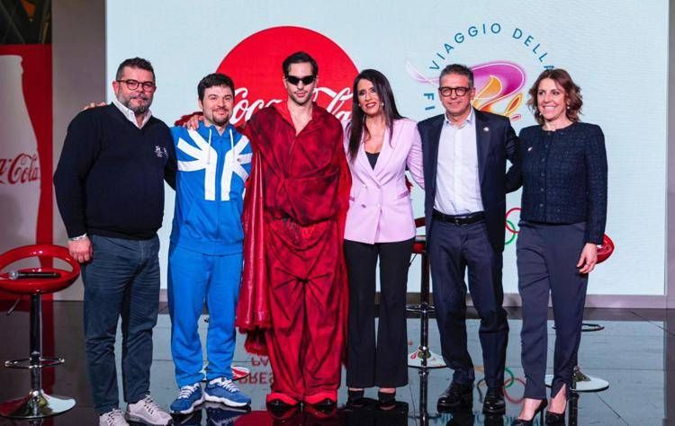 Milano-Cortina, annunciati a Sanremo primi tre tedofori Coca-Cola del Viaggio della Fiamma Olimpica