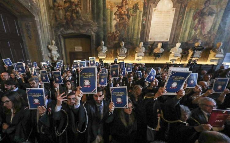 Protesta Anm a Napoli - Fotogramma /Ipa