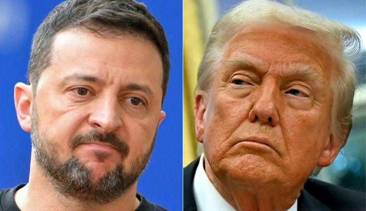 Volodymyr Zelensky e Donald Trump - (Afp)