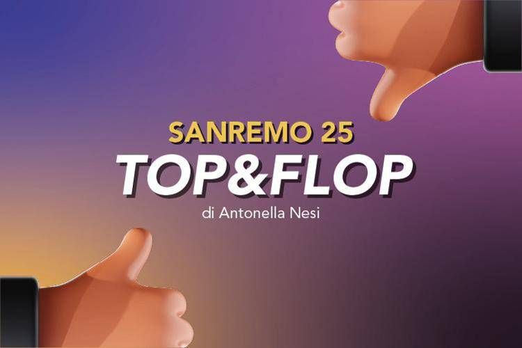 Sanremo 2025, Top & Flop della serata cover