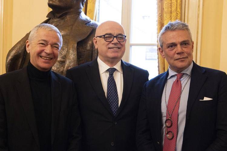 Frédéric Olivieri, Fortunato Ortombina, Paolo Gavazzeni - (foto Brescia e Amisano)