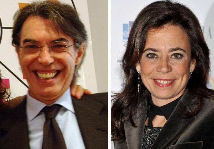 Massimo Moratti e Rosella Sensi