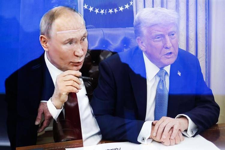 Vladimir Putin e Donald Trump - Fotogramma