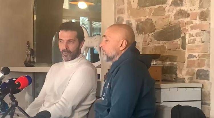 Spalletti e Buffon