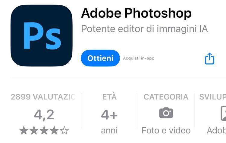 Photoshop arriva su iPhone con ambizioni desktop