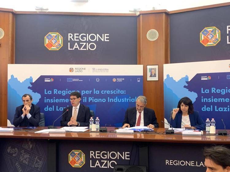 Lazio, Regione e Unindustria insieme per il nuovo Piano industriale da oltre mezzo miliardo