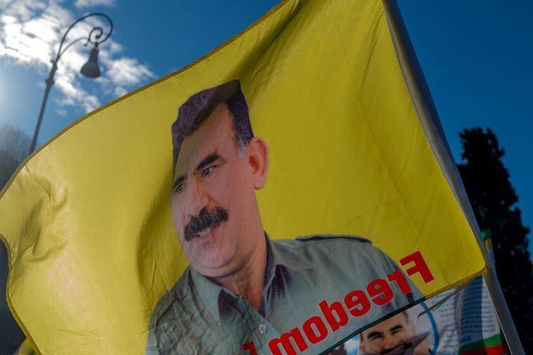 Manifestazione per la liberazione di Ocalan - Fotogramma /Ipa