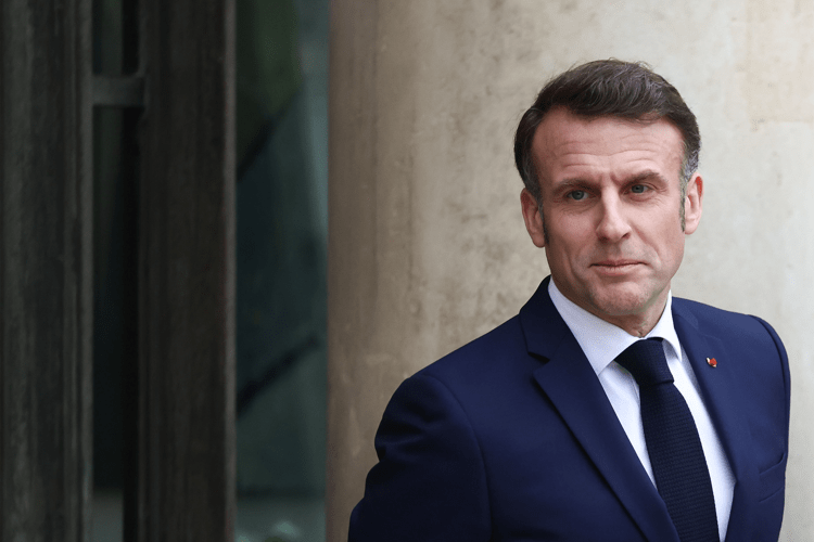 Il presidente francese Emmanuel Macron 