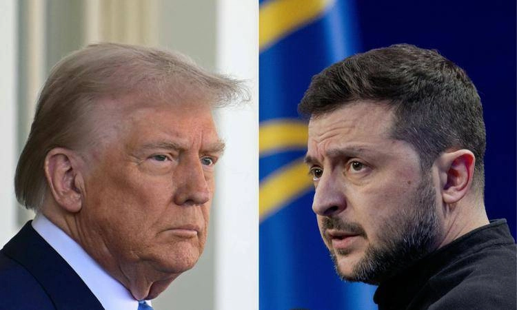 Trump e Zelensky - (Afp)