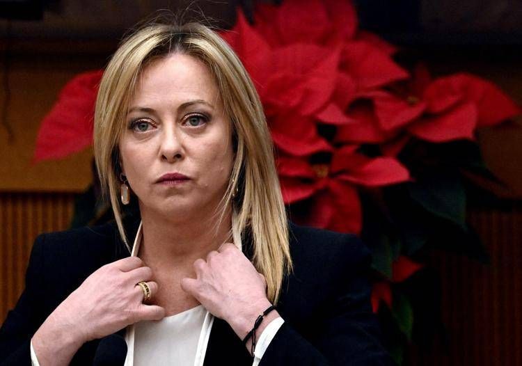 Giorgia Meloni - Afp