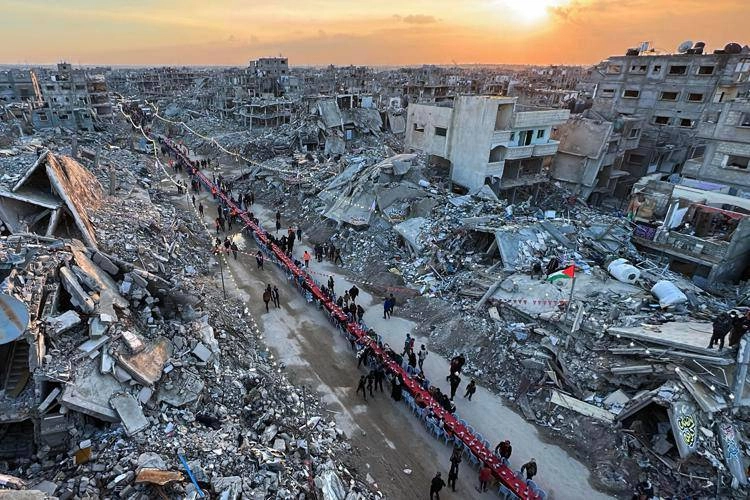 Ramadan a Gaza - Afp