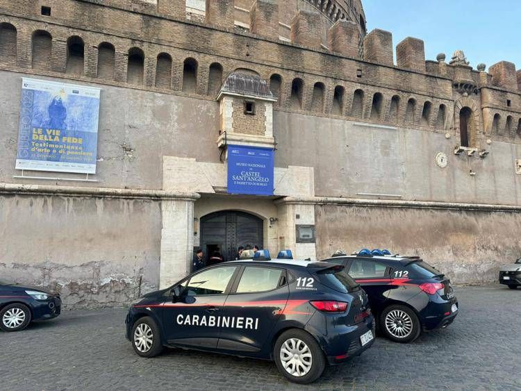 Carabinieri a Castel Sant'Angelo