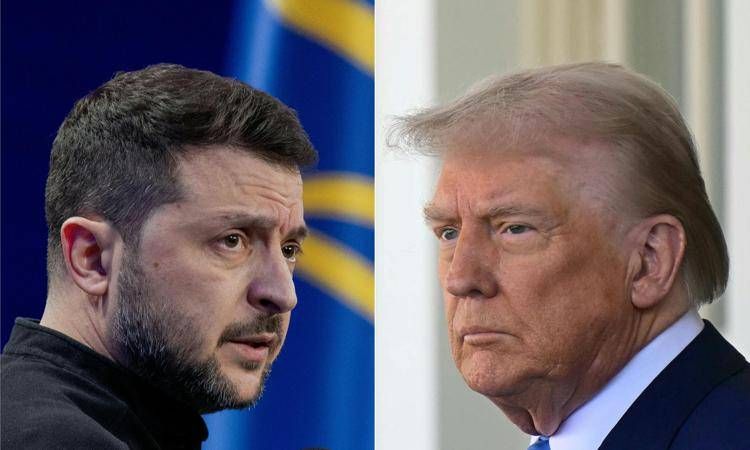 Zelensky e Trump