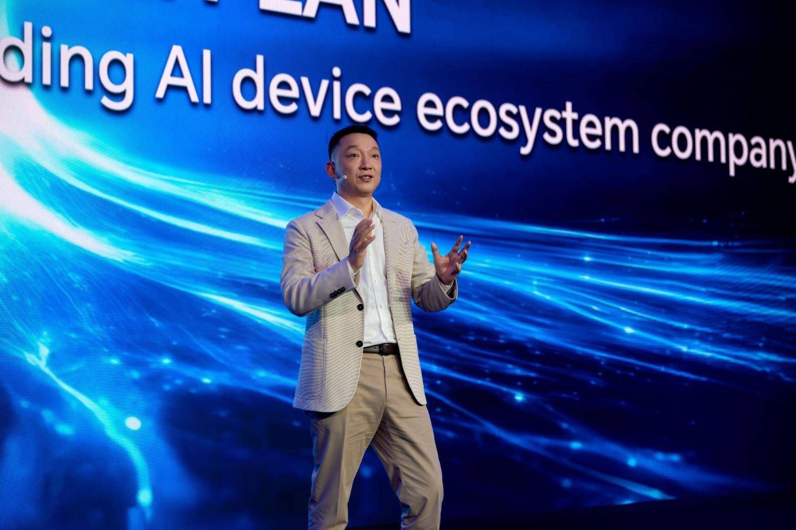 James invites the technological sector to join them to explore the future of AI and reveal the potential of connected ecosystems