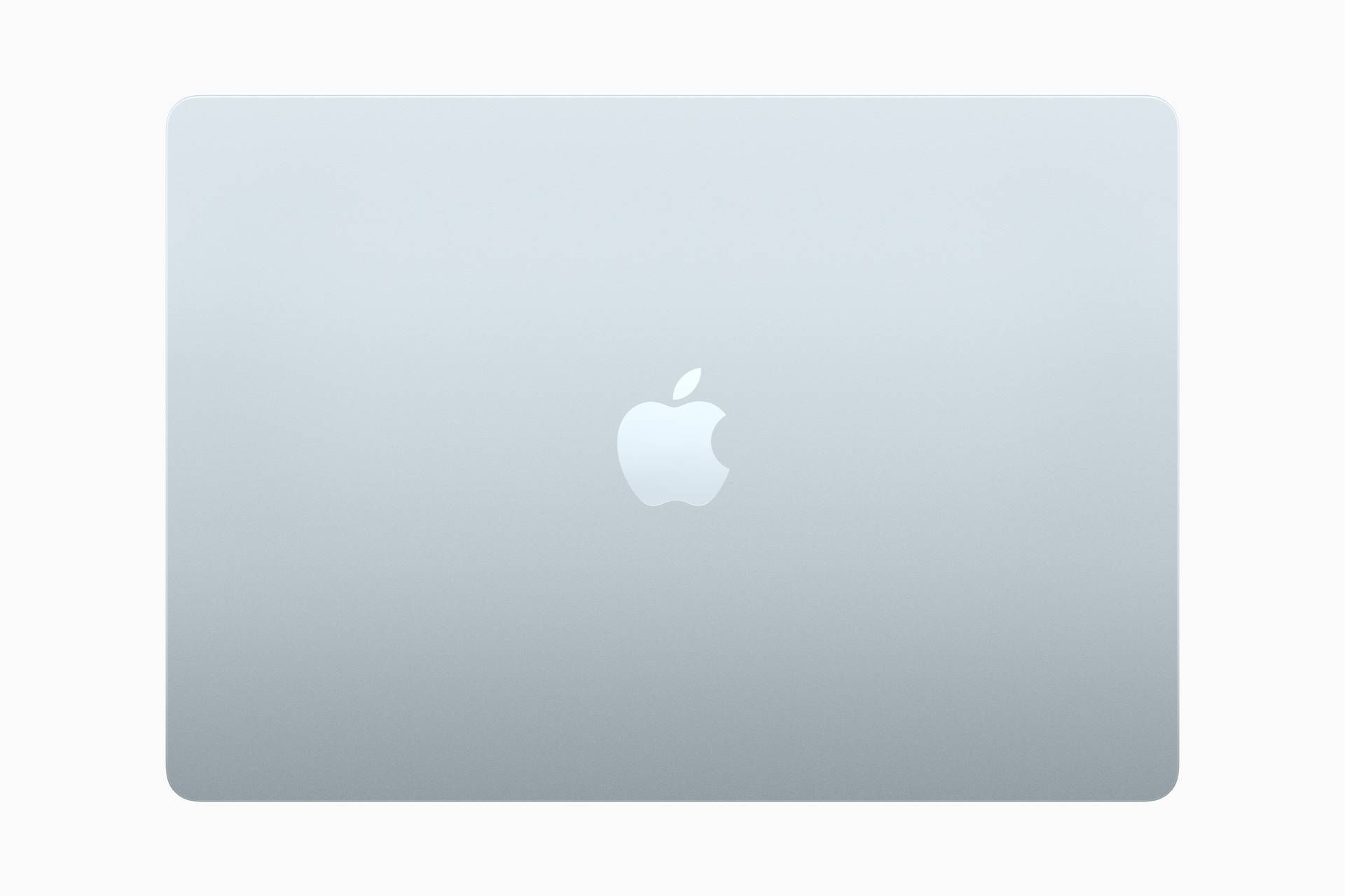 apple macbook air top view 250305