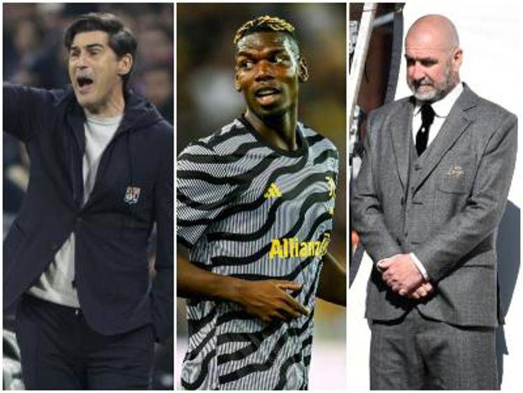 Paulo Fonseca, Paul Pogba ed Eric Cantona