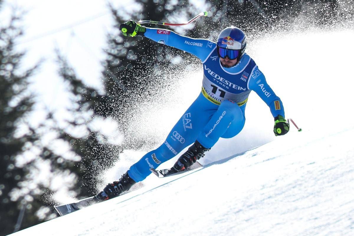 Paris, doppietta da sogno: l'azzurro domina anche il SuperG di Kvitfjell