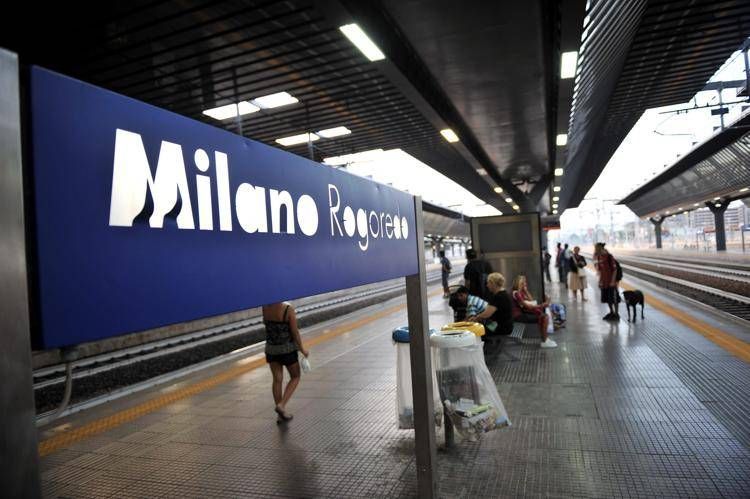 La stazione di Milano Rogoredo - Fotogramma