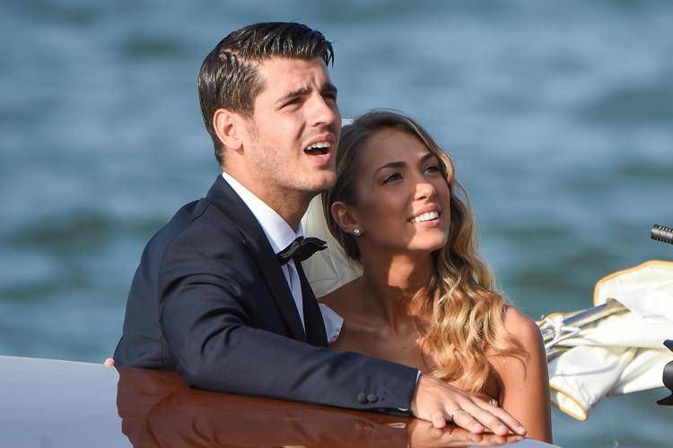 Alvaro Morata e Alice Campello - Fotogramma/IPA