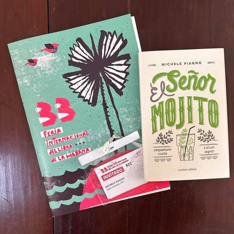 Il barman Michele Piagno conquista Cuba con “El Señor Mojito”, alla Fiera Internazionale del Libro