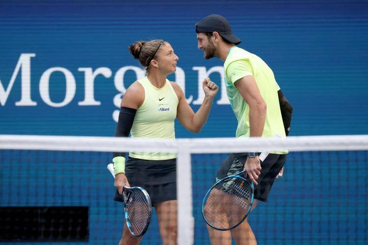 Sara Errani e Andrea Vavassori - Ipa/Fotogramma