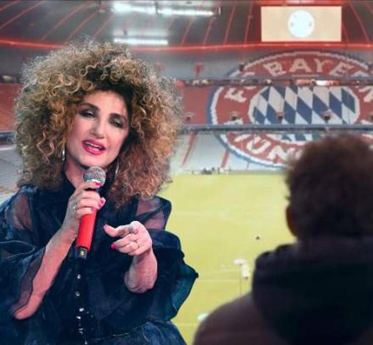 Marcella Bella e il Bayern Monaco - Instagram