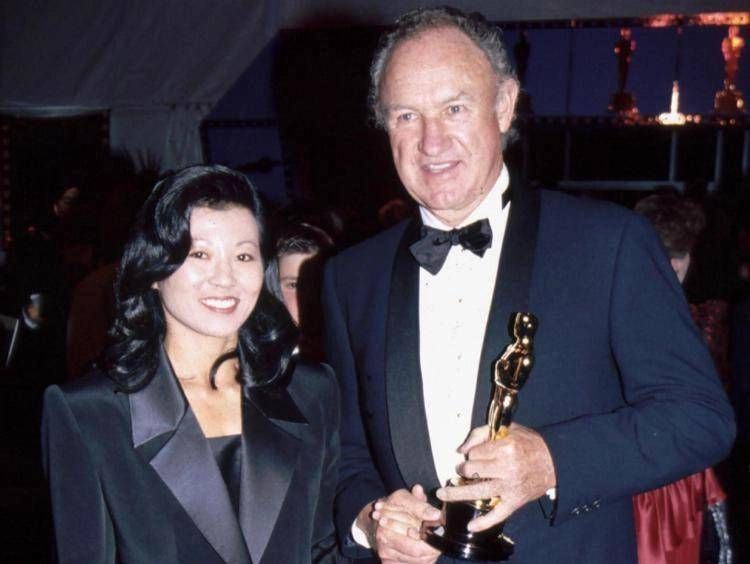 Gene Hackman  con la moglie  Betsy Arakawa (Fotogramma/Ipa)