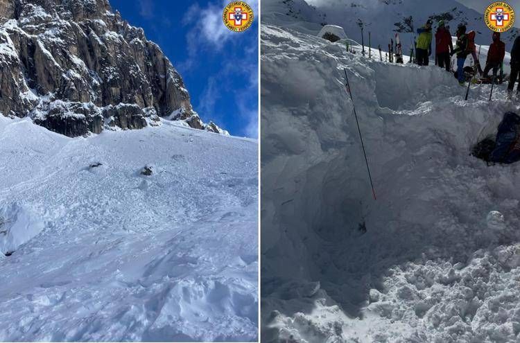 Valanga a Cortina, morti i due scialpinisti travolti a passo Giau: chi sono  le vittime