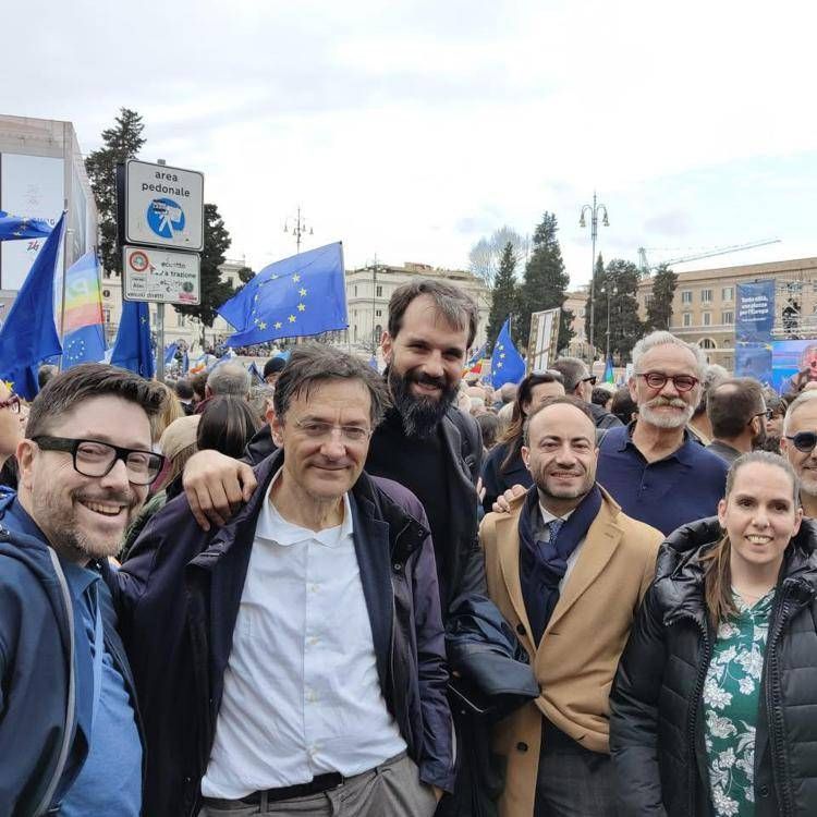 Roma, le reti della società civile alla manifestazione per l’Europa