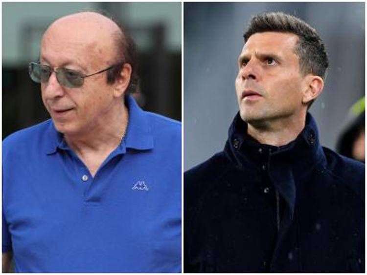 Luciano Moggi e Thiago Motta - Ipa/Fotogramma