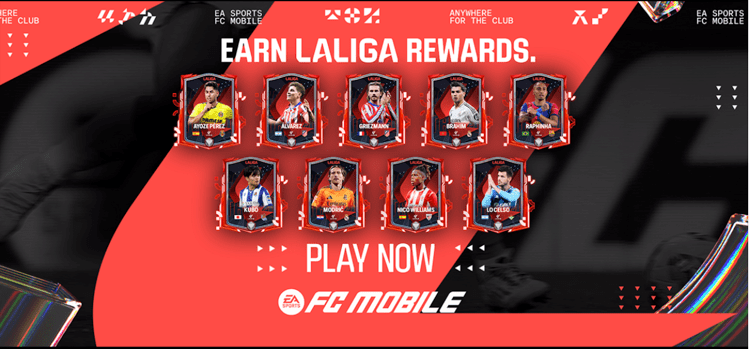 FC Mobile Celebra LaLiga, evento speciale con contenuti bonus