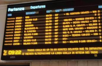 Treni, ritardi e disagi sulle linee del cosiddetto 'nodo di Milano'