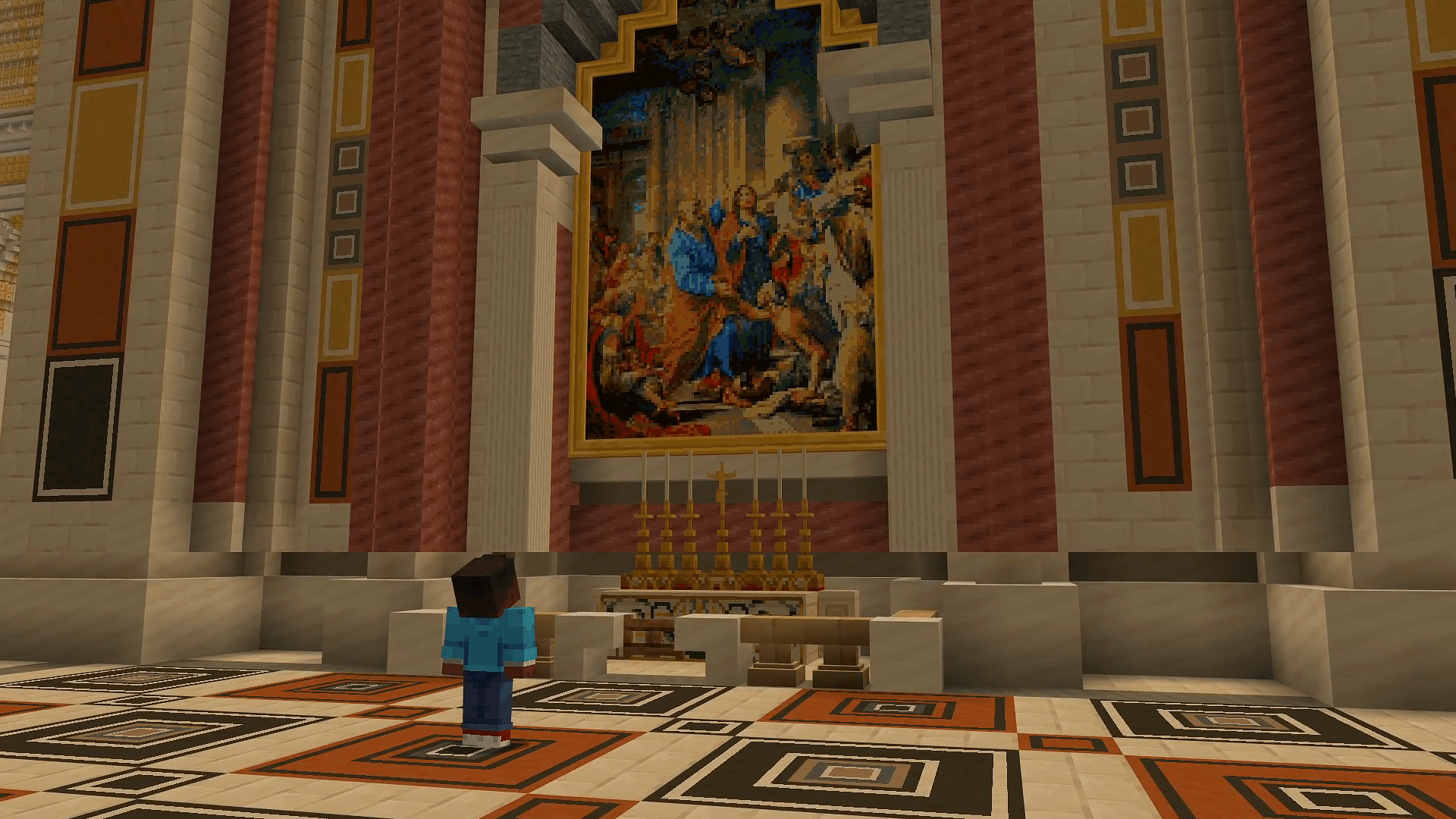 Minecraft in San Pietro with Peter is here, collaboration between Microsoft and the Vatican