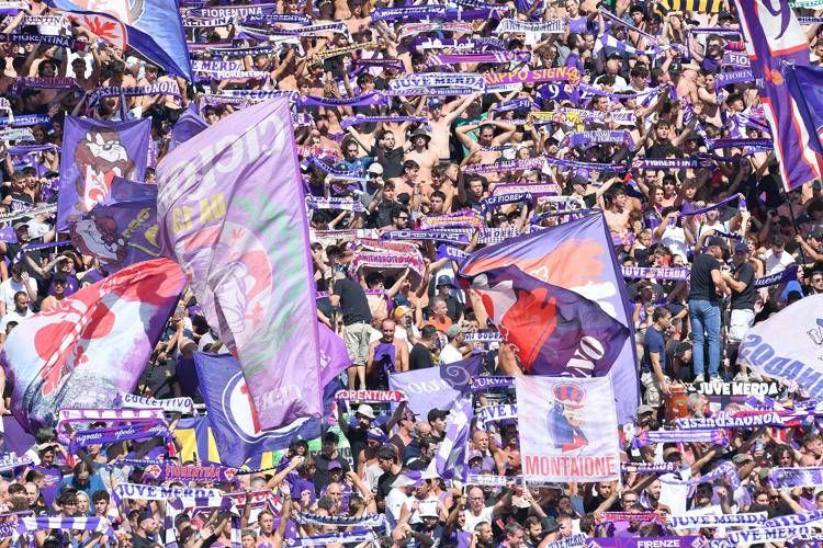 Tifosi della Fiorentina - Ipa/Fotogramma